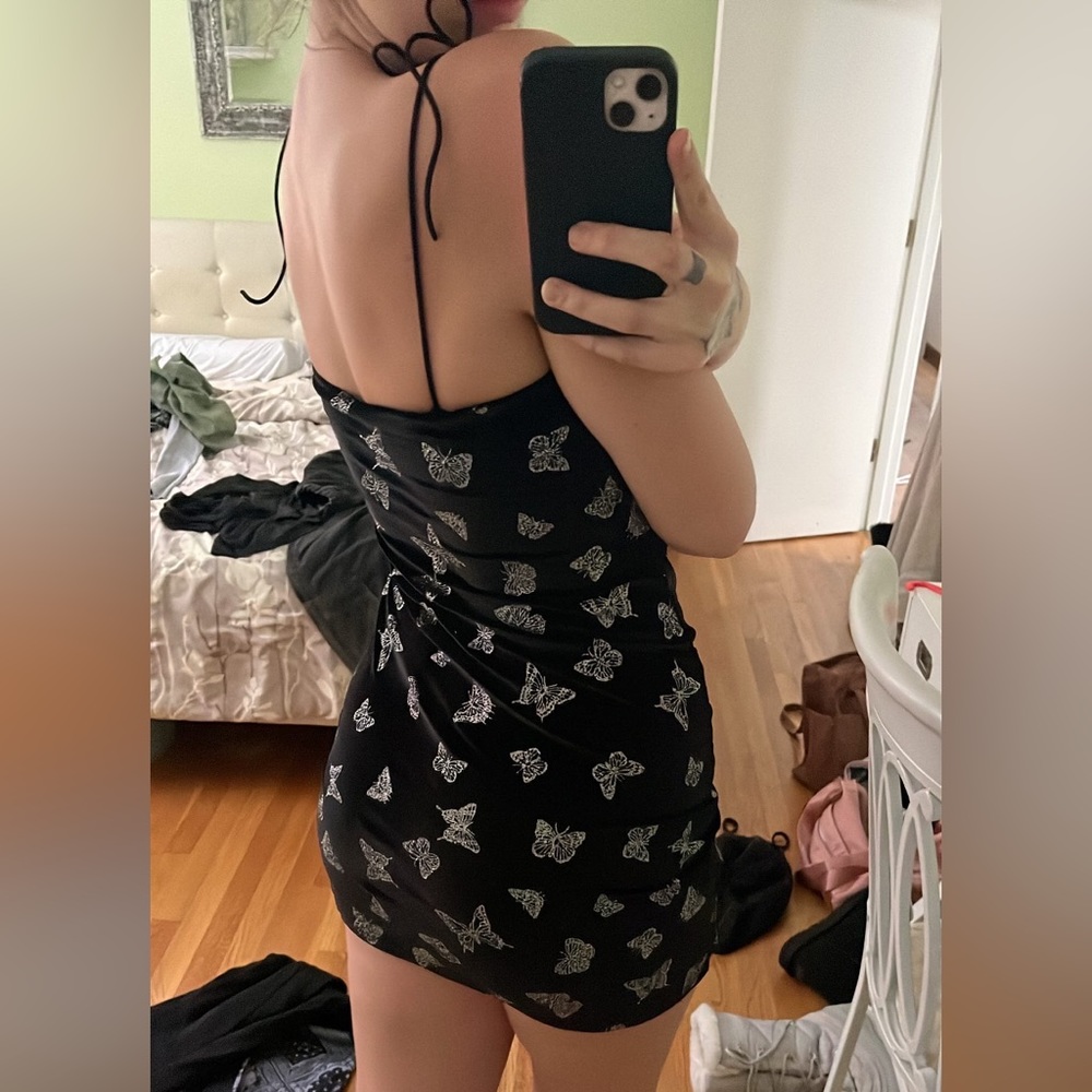 Butterfly dress! W ties on top!